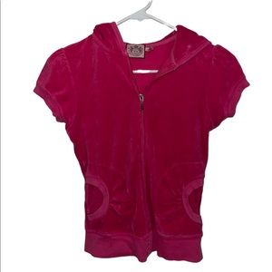 Juicy Couture Short Sleeve Hoodie